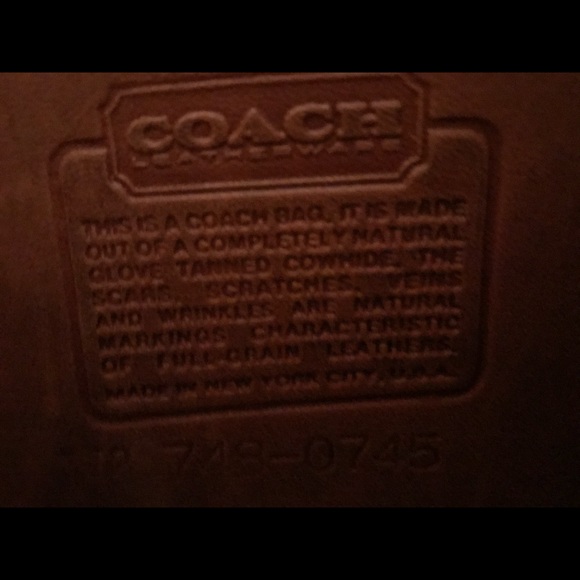 COACH briefcase - Vintage - EUC - Cognac - Women’s - Picture 6 of 6